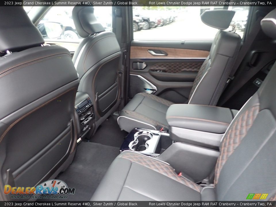 Rear Seat of 2023 Jeep Grand Cherokee L Summit Reserve 4WD Photo #11