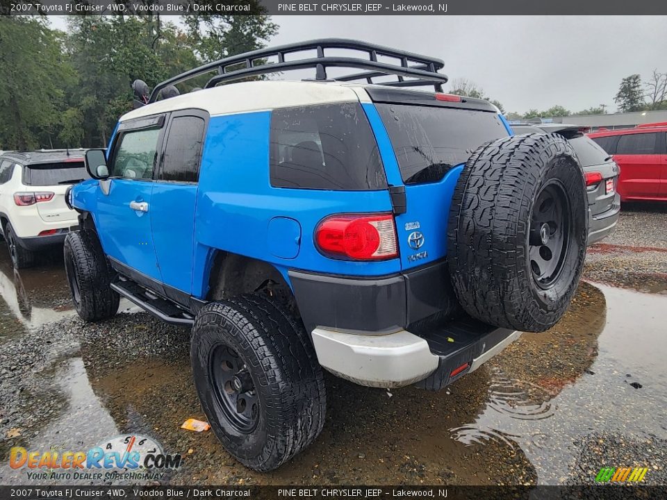 2007 Toyota FJ Cruiser 4WD Voodoo Blue / Dark Charcoal Photo #2