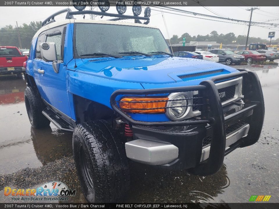 2007 Toyota FJ Cruiser 4WD Voodoo Blue / Dark Charcoal Photo #3