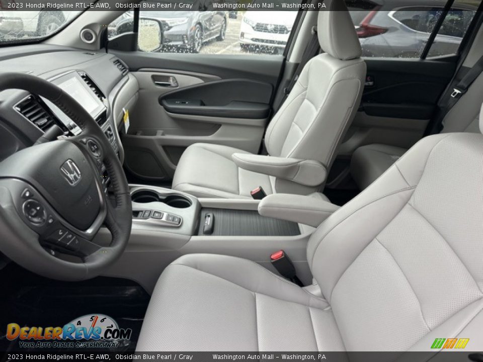 Front Seat of 2023 Honda Ridgeline RTL-E AWD Photo #4