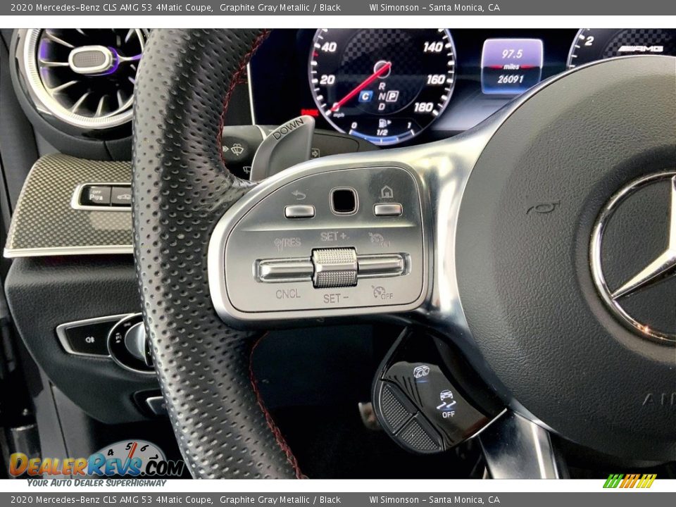 2020 Mercedes-Benz CLS AMG 53 4Matic Coupe Steering Wheel Photo #21