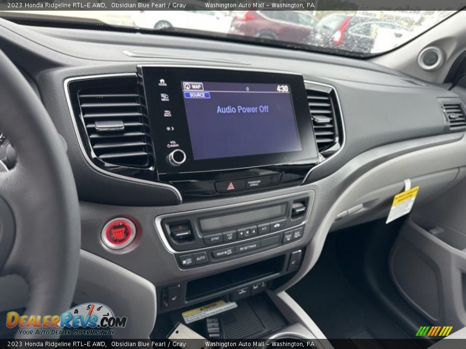 Controls of 2023 Honda Ridgeline RTL-E AWD Photo #5