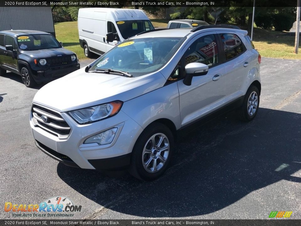 2020 Ford EcoSport SE Moondust Silver Metallic / Ebony Black Photo #2