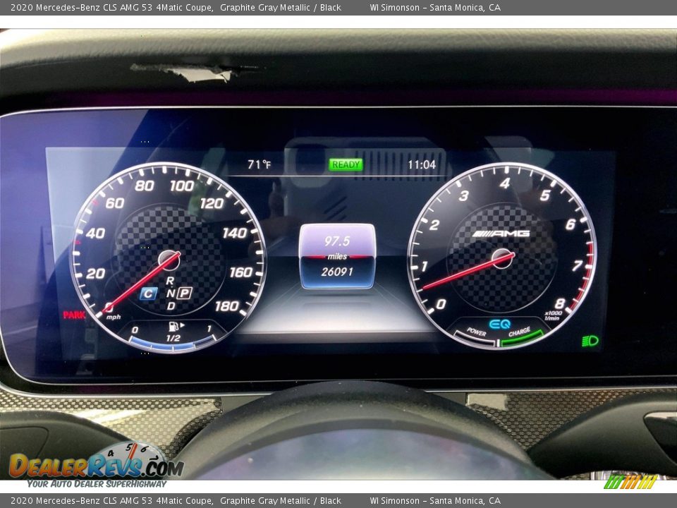 2020 Mercedes-Benz CLS AMG 53 4Matic Coupe Gauges Photo #23