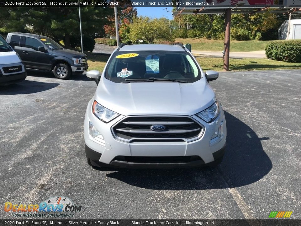 2020 Ford EcoSport SE Moondust Silver Metallic / Ebony Black Photo #3