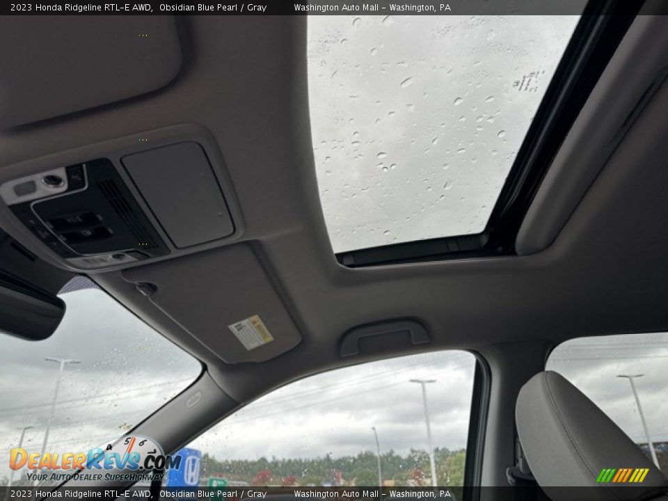 Sunroof of 2023 Honda Ridgeline RTL-E AWD Photo #14