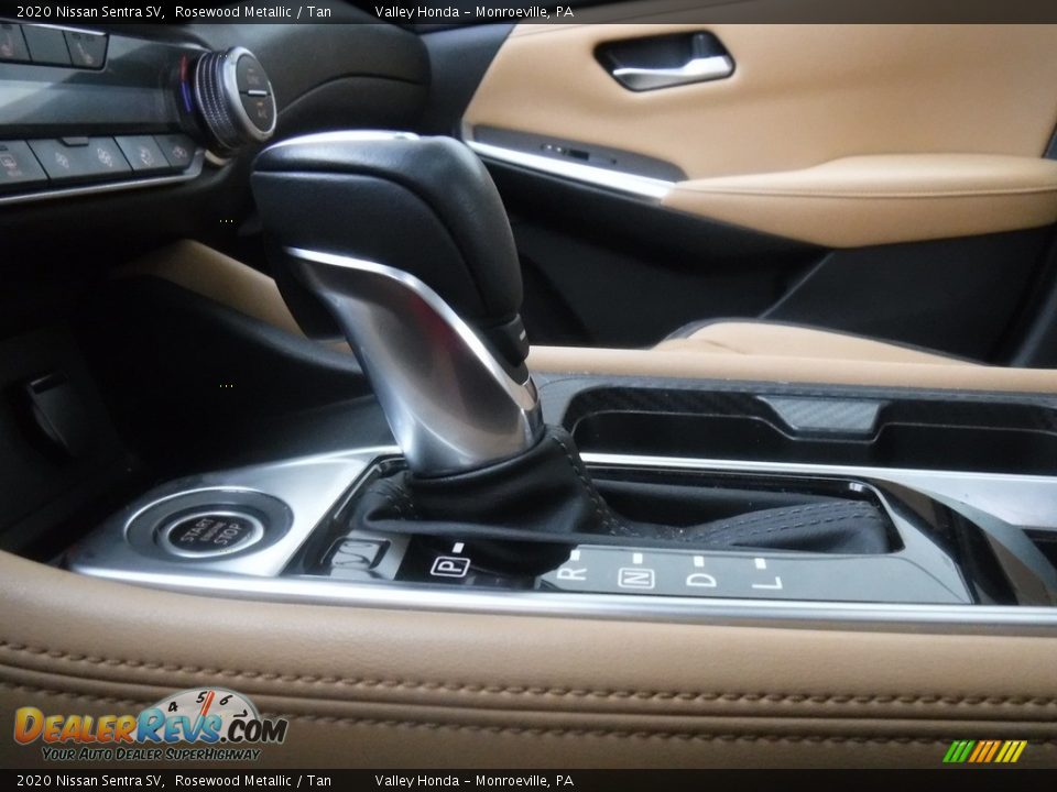 2020 Nissan Sentra SV Rosewood Metallic / Tan Photo #14