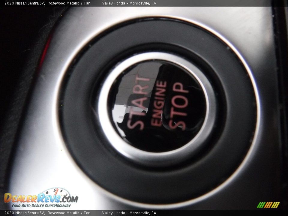 2020 Nissan Sentra SV Rosewood Metallic / Tan Photo #15