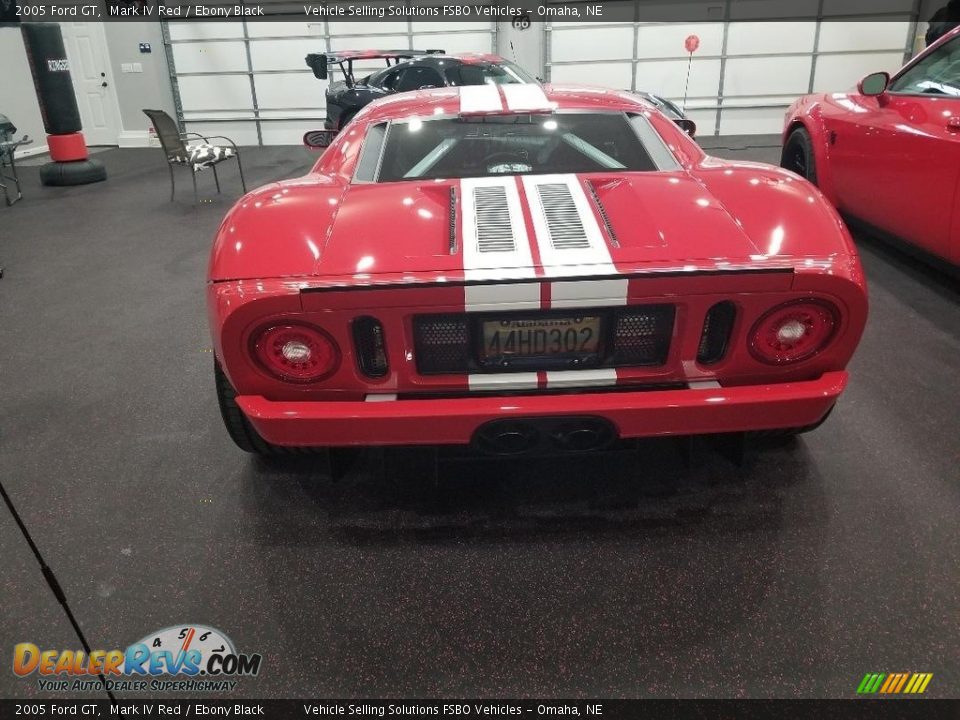 2005 Ford GT Mark IV Red / Ebony Black Photo #4