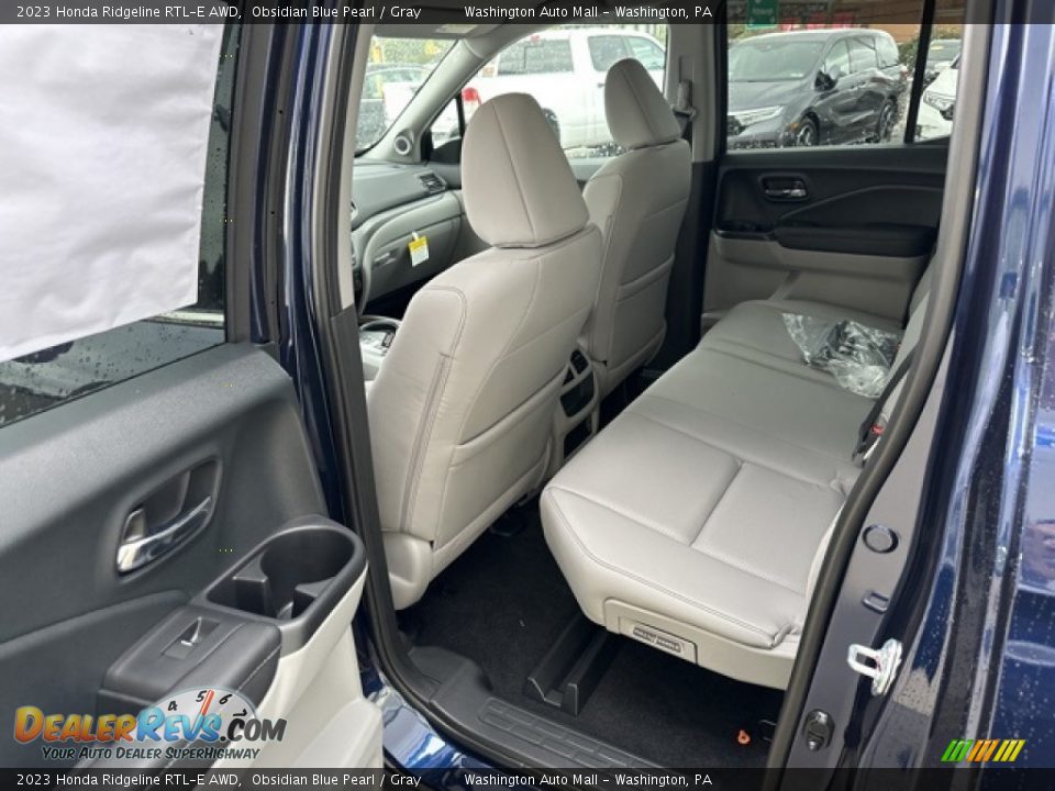 Rear Seat of 2023 Honda Ridgeline RTL-E AWD Photo #20