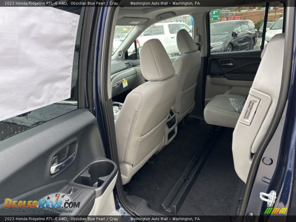 Rear Seat of 2023 Honda Ridgeline RTL-E AWD Photo #21