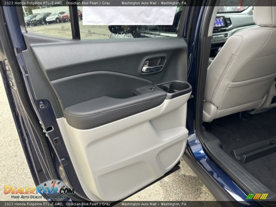 Door Panel of 2023 Honda Ridgeline RTL-E AWD Photo #22