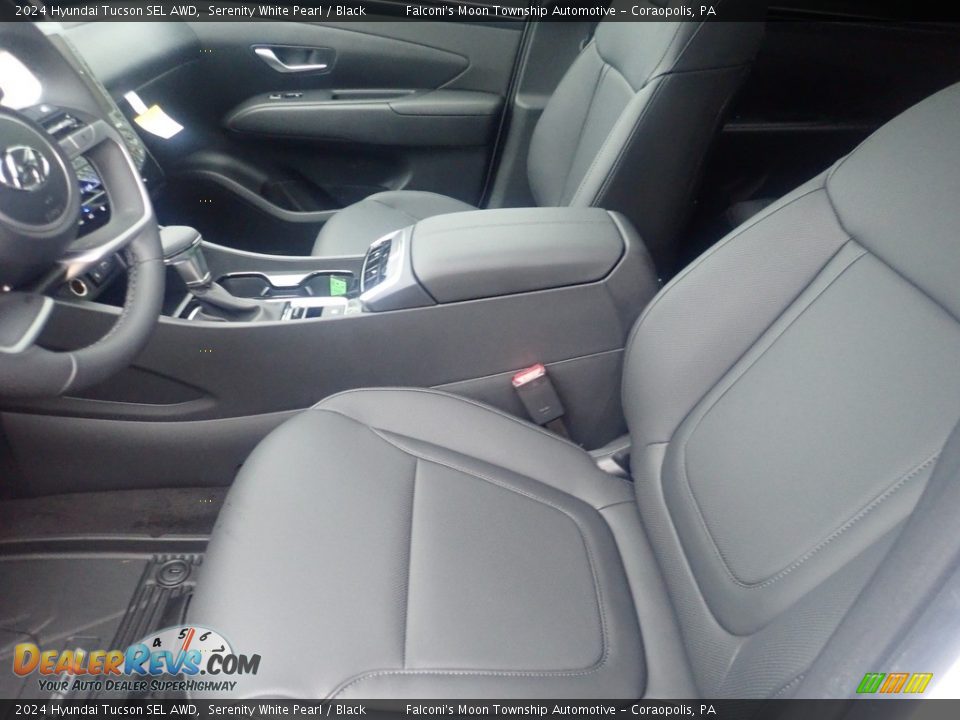 Front Seat of 2024 Hyundai Tucson SEL AWD Photo #11