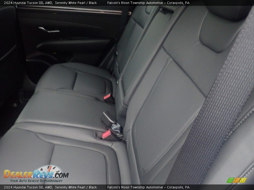 Rear Seat of 2024 Hyundai Tucson SEL AWD Photo #12