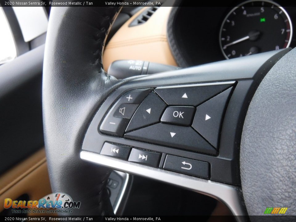 2020 Nissan Sentra SV Steering Wheel Photo #24