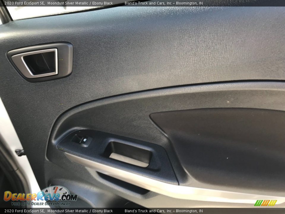 2020 Ford EcoSport SE Moondust Silver Metallic / Ebony Black Photo #24