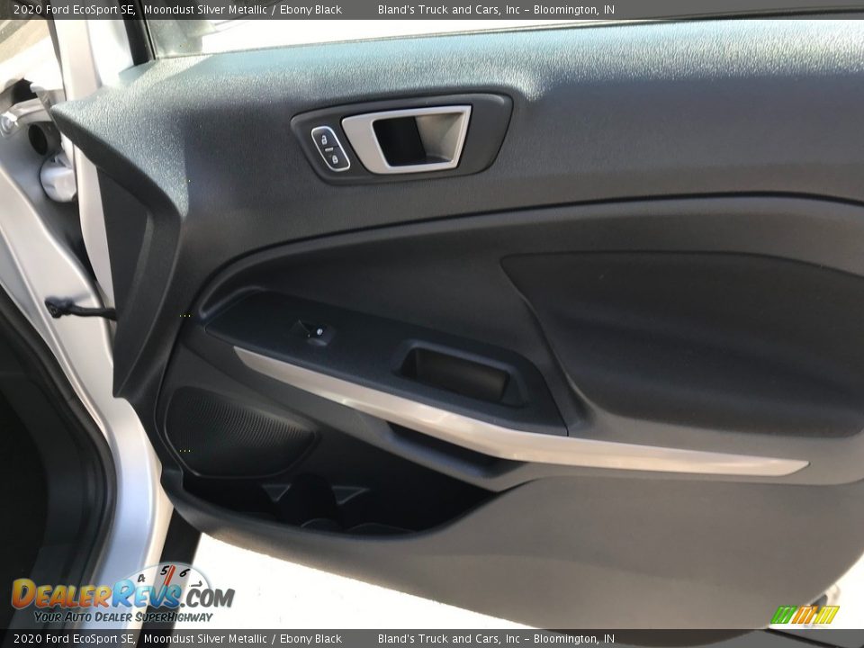 2020 Ford EcoSport SE Moondust Silver Metallic / Ebony Black Photo #26