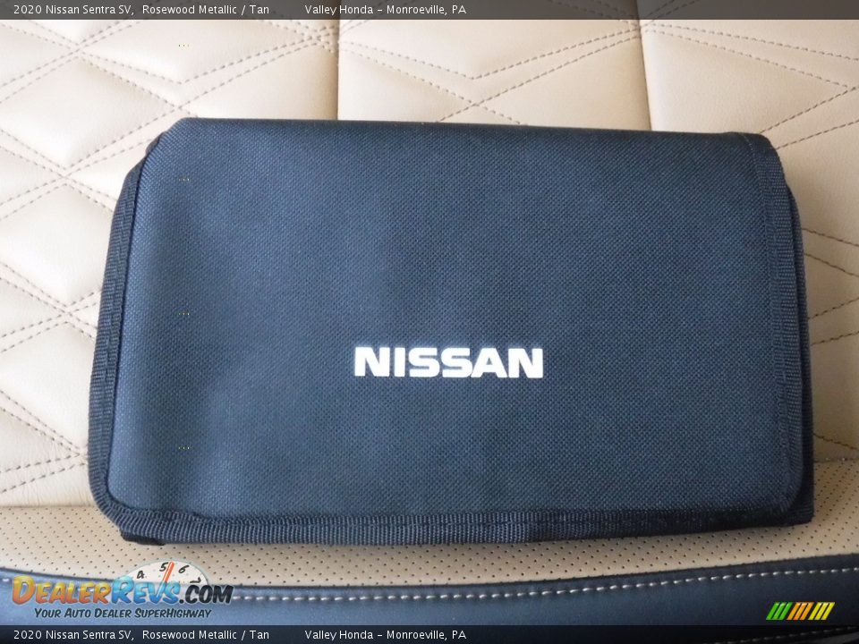 2020 Nissan Sentra SV Rosewood Metallic / Tan Photo #29