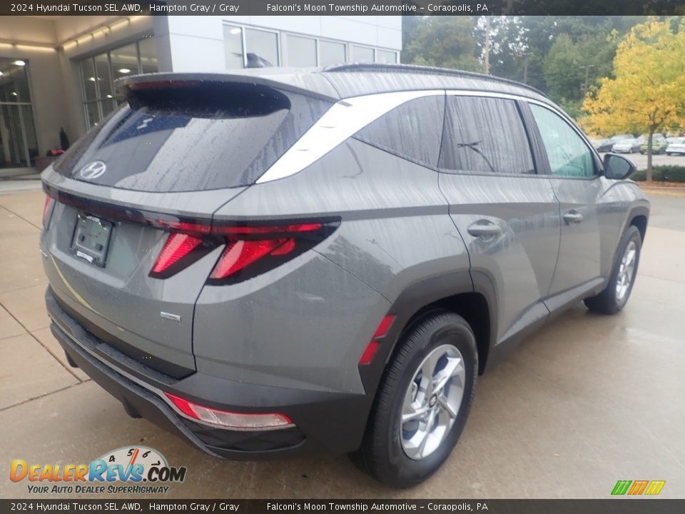 2024 Hyundai Tucson SEL AWD Hampton Gray / Gray Photo #2