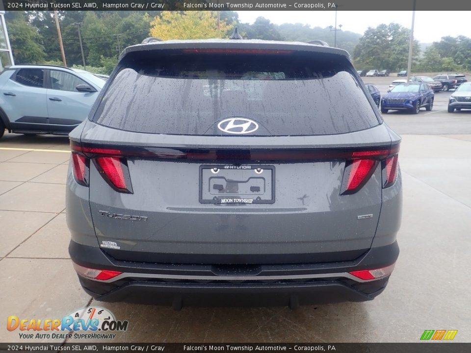 2024 Hyundai Tucson SEL AWD Hampton Gray / Gray Photo #3