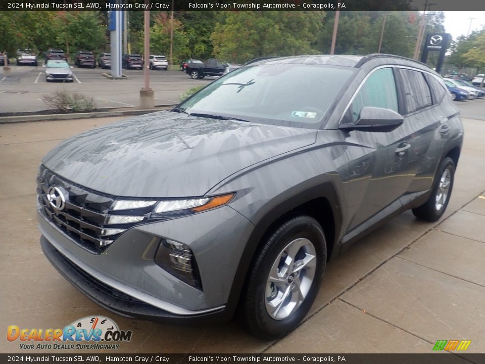 2024 Hyundai Tucson SEL AWD Hampton Gray / Gray Photo #7