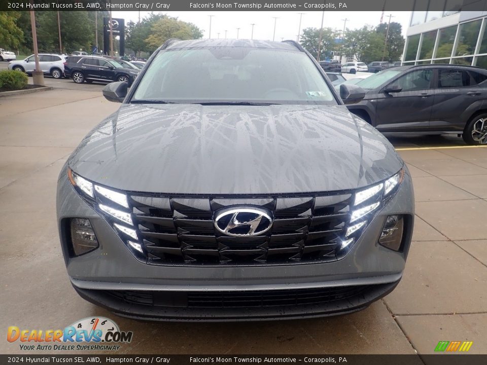 2024 Hyundai Tucson SEL AWD Hampton Gray / Gray Photo #8