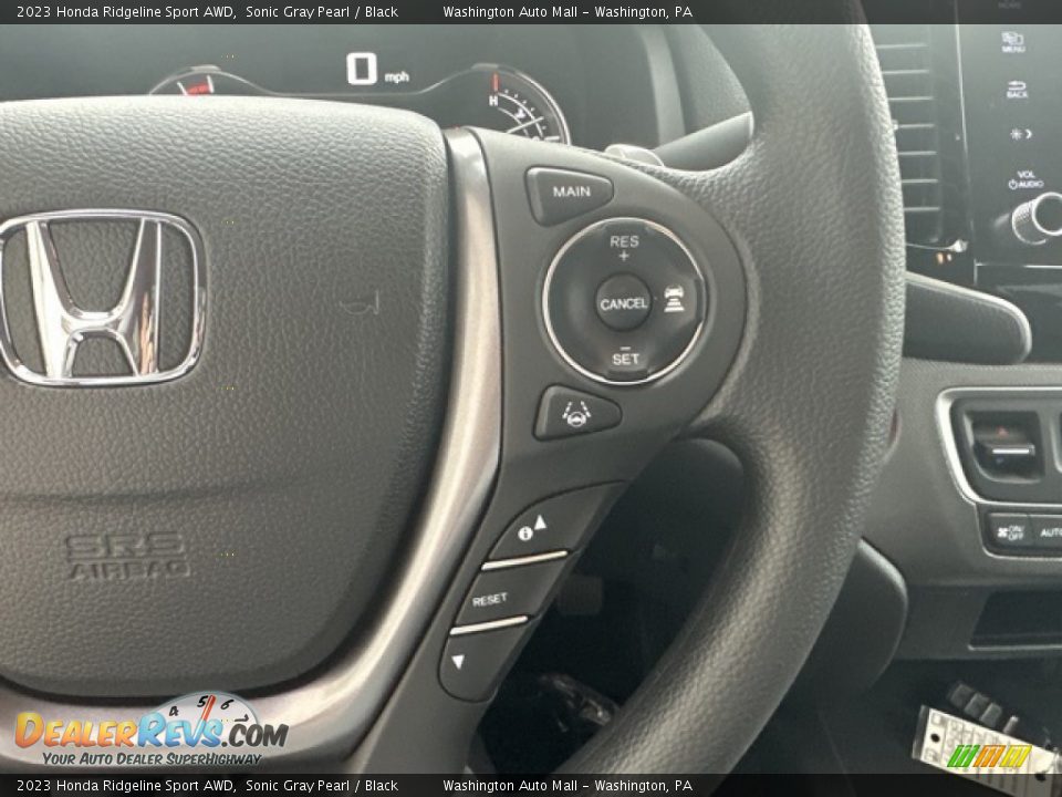 2023 Honda Ridgeline Sport AWD Steering Wheel Photo #16