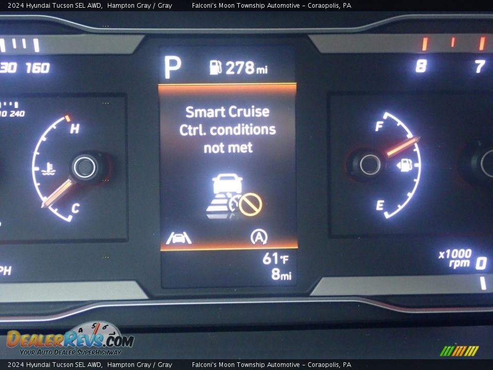 2024 Hyundai Tucson SEL AWD Hampton Gray / Gray Photo #19