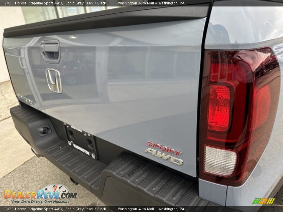 2023 Honda Ridgeline Sport AWD Sonic Gray Pearl / Black Photo #23