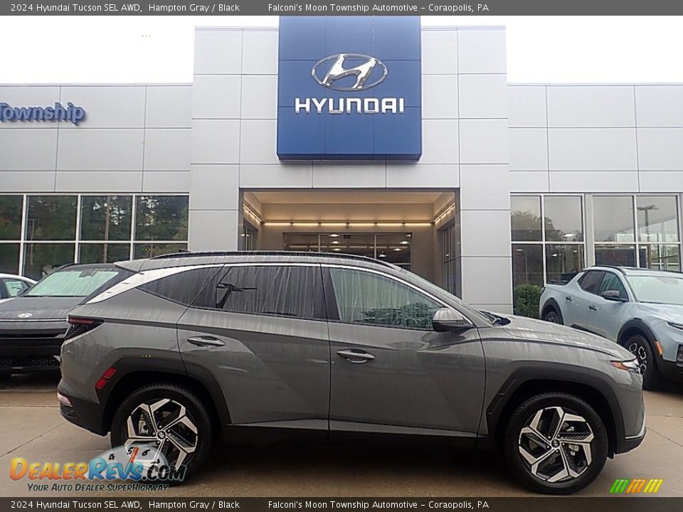 2024 Hyundai Tucson SEL AWD Hampton Gray / Black Photo #1