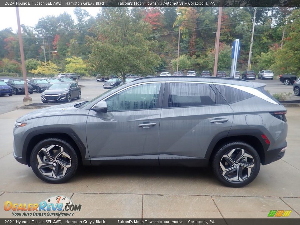 2024 Hyundai Tucson SEL AWD Hampton Gray / Black Photo #6