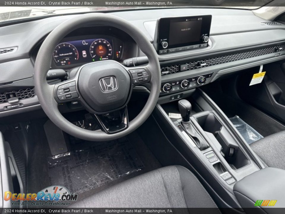 Black Interior - 2024 Honda Accord EX Photo #3