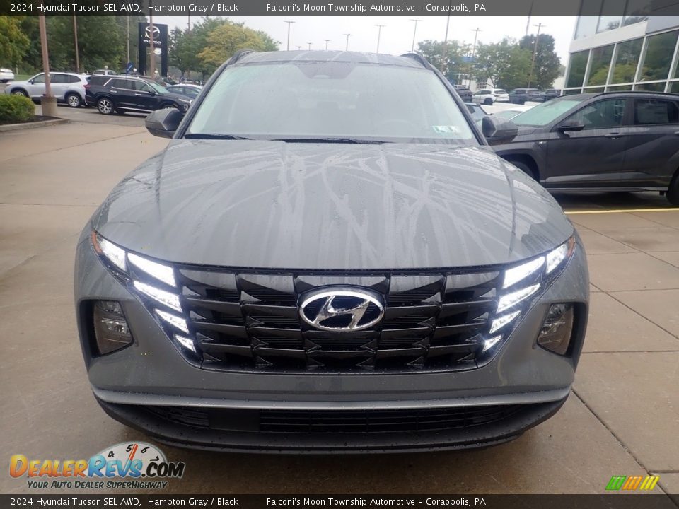 2024 Hyundai Tucson SEL AWD Hampton Gray / Black Photo #8