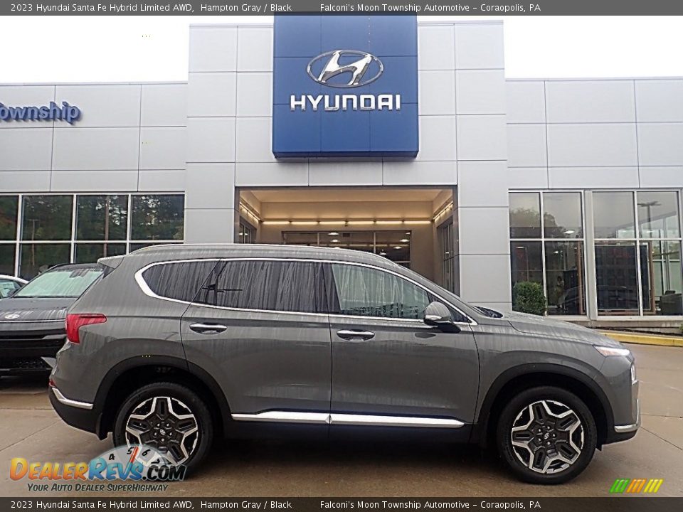 2023 Hyundai Santa Fe Hybrid Limited AWD Hampton Gray / Black Photo #1