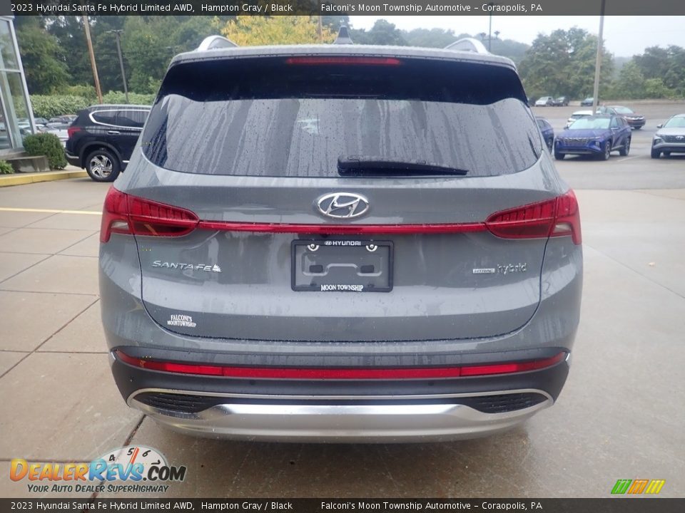 2023 Hyundai Santa Fe Hybrid Limited AWD Hampton Gray / Black Photo #3