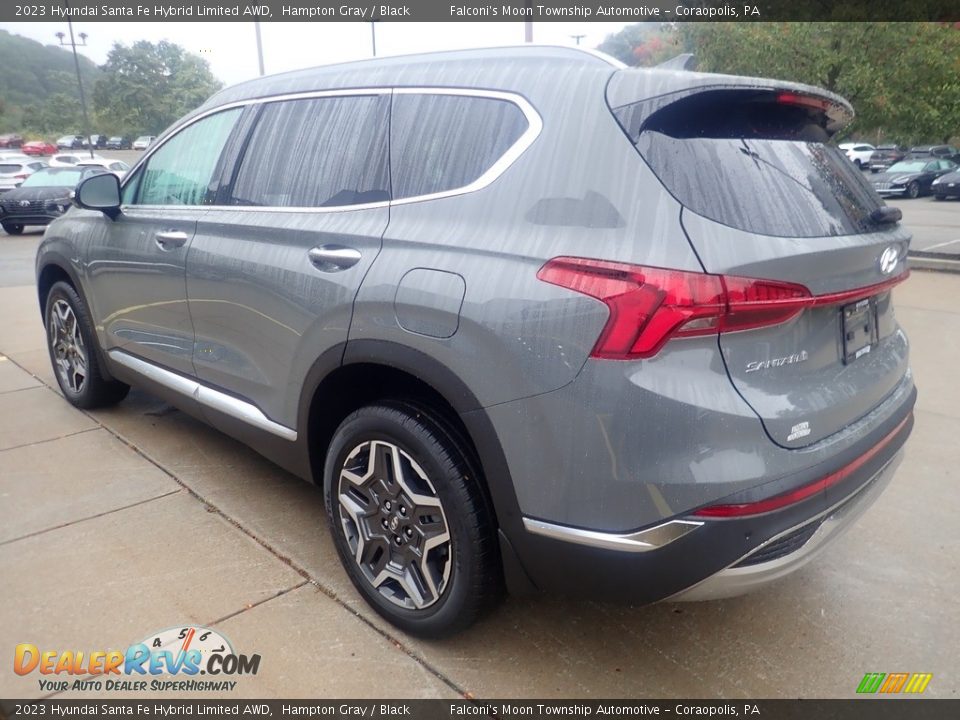 2023 Hyundai Santa Fe Hybrid Limited AWD Hampton Gray / Black Photo #5