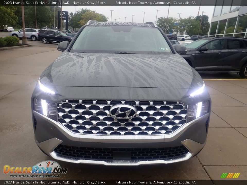 2023 Hyundai Santa Fe Hybrid Limited AWD Hampton Gray / Black Photo #8