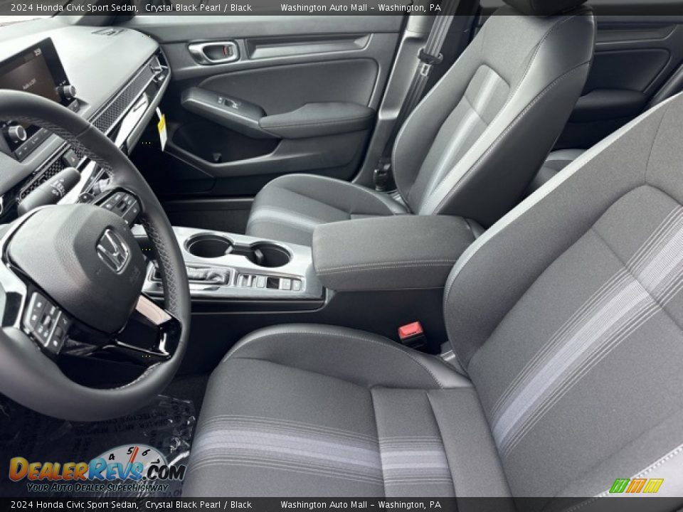 Front Seat of 2024 Honda Civic Sport Sedan Photo #4