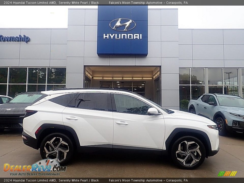 Serenity White Pearl 2024 Hyundai Tucson Limited AWD Photo #1