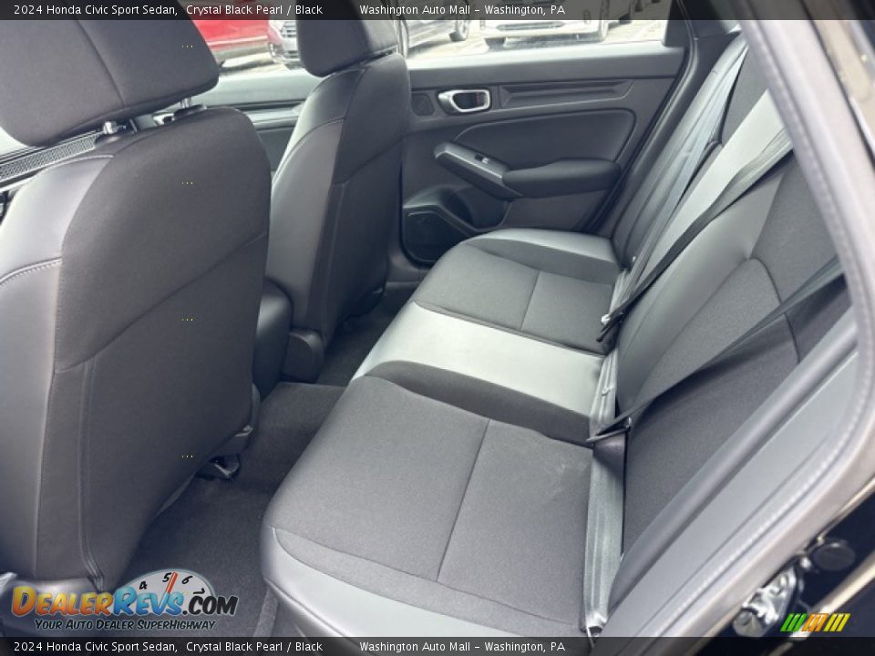 Rear Seat of 2024 Honda Civic Sport Sedan Photo #18