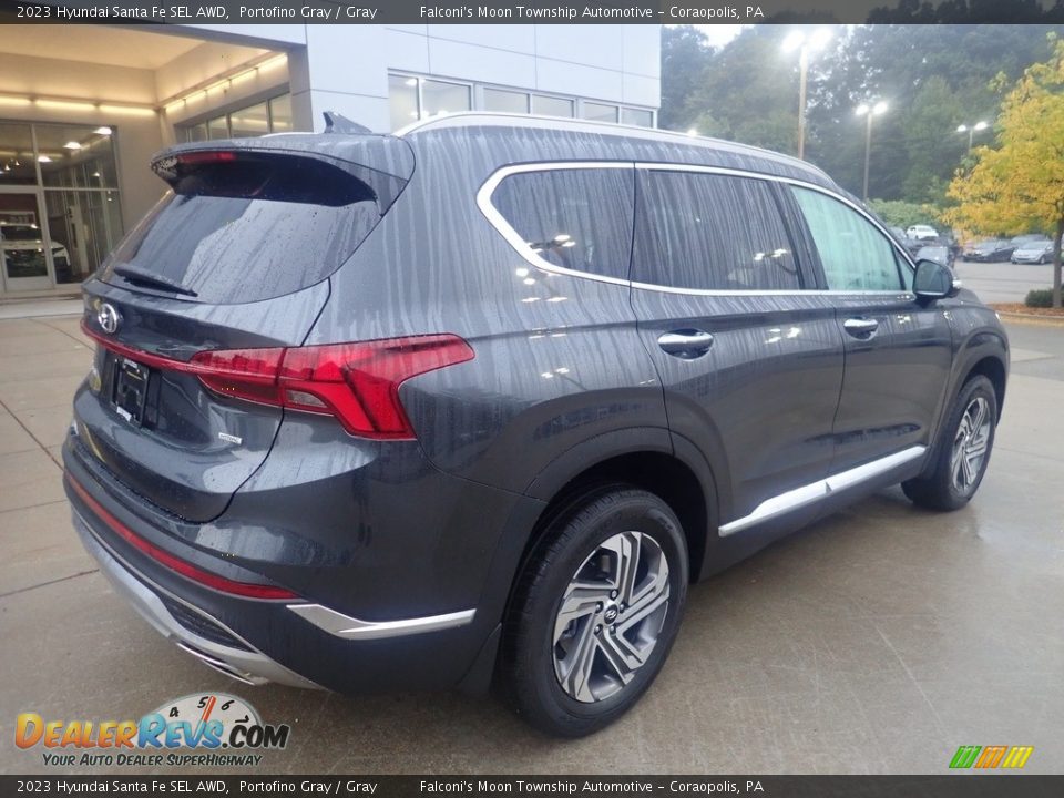 2023 Hyundai Santa Fe SEL AWD Portofino Gray / Gray Photo #2