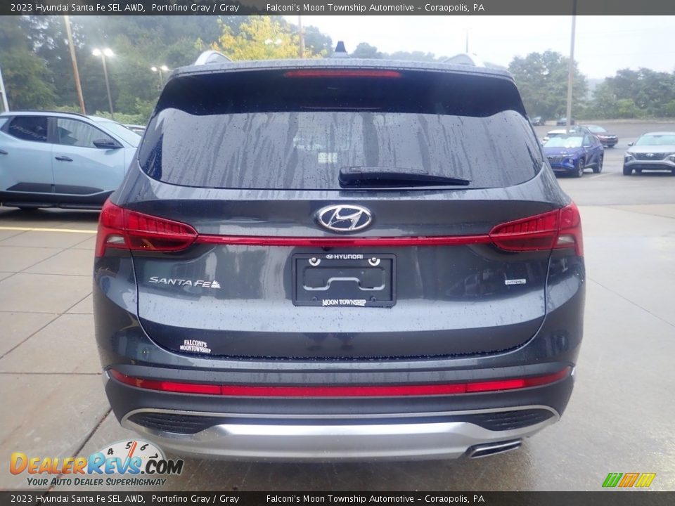 2023 Hyundai Santa Fe SEL AWD Portofino Gray / Gray Photo #3