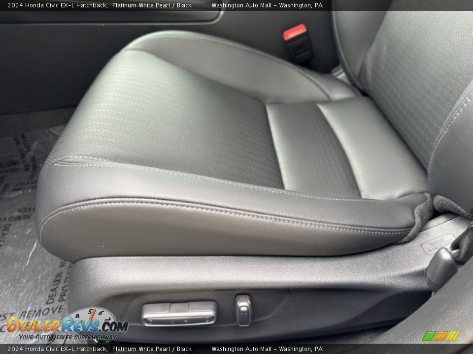 Front Seat of 2024 Honda Civic EX-L Hatchback Photo #18