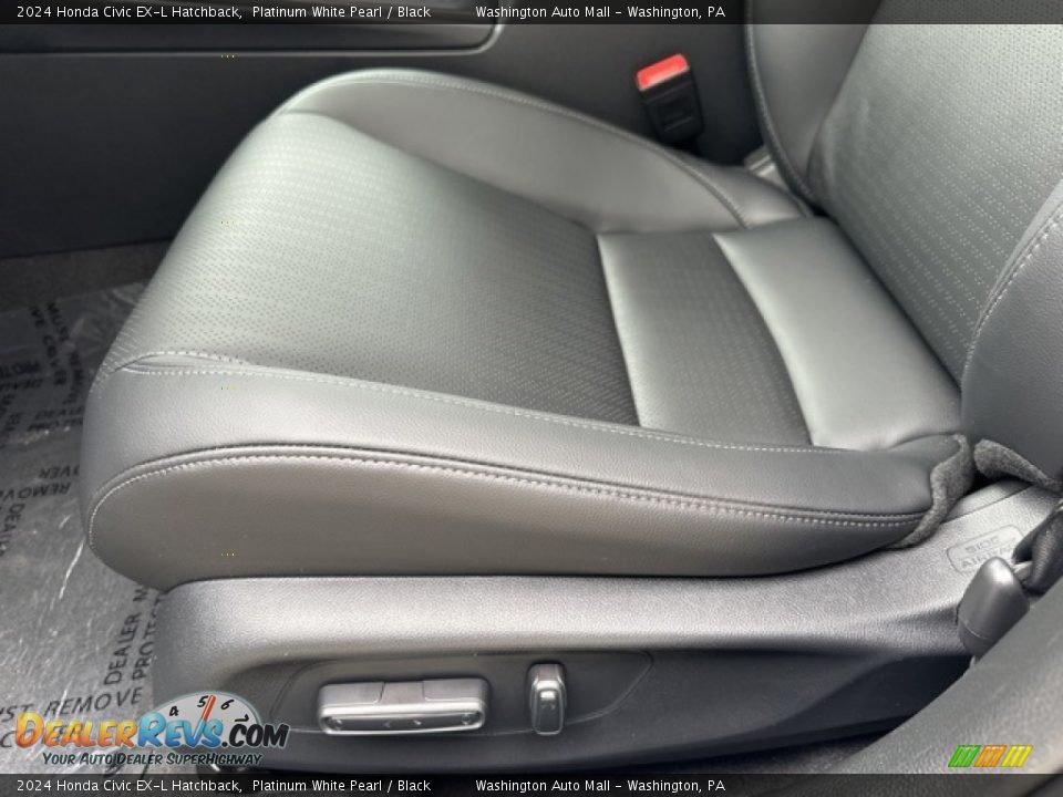 Front Seat of 2024 Honda Civic EX-L Hatchback Photo #18