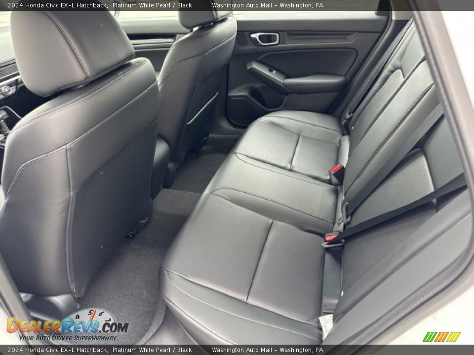 Rear Seat of 2024 Honda Civic EX-L Hatchback Photo #19