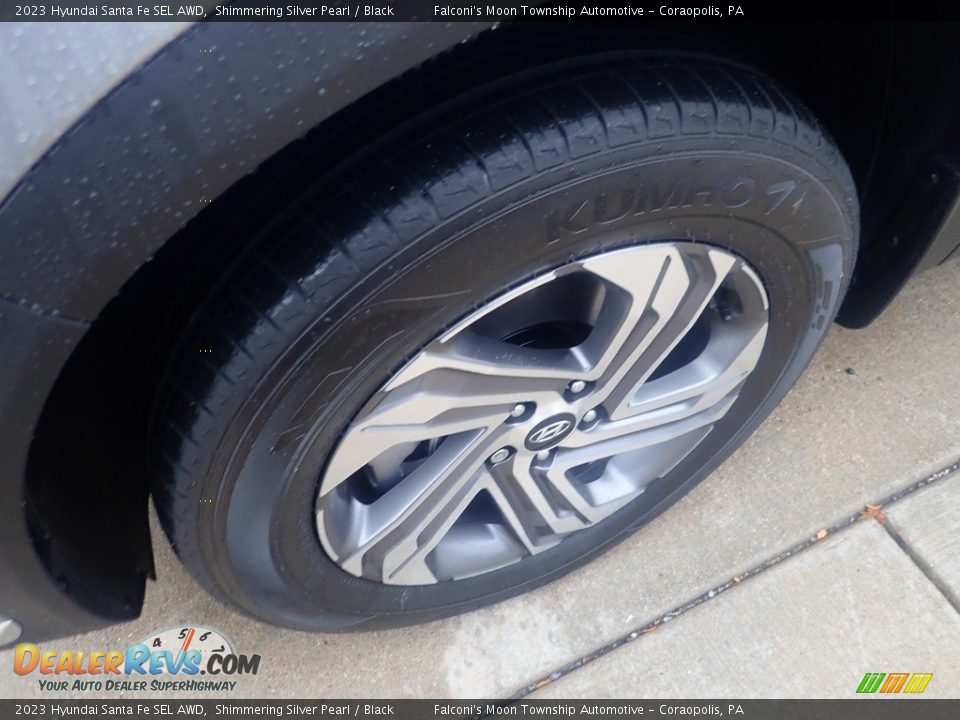 2023 Hyundai Santa Fe SEL AWD Shimmering Silver Pearl / Black Photo #10