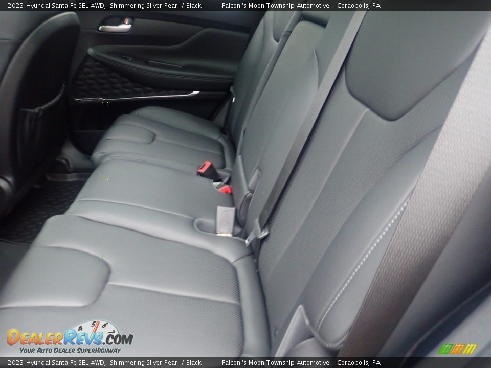 2023 Hyundai Santa Fe SEL AWD Shimmering Silver Pearl / Black Photo #12