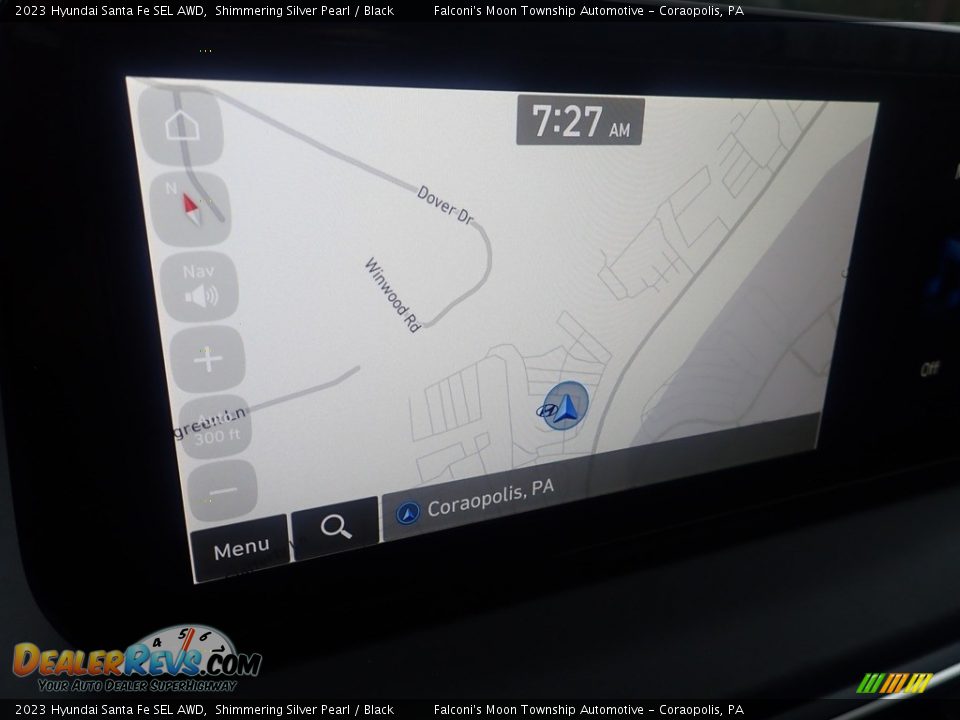 Navigation of 2023 Hyundai Santa Fe SEL AWD Photo #16