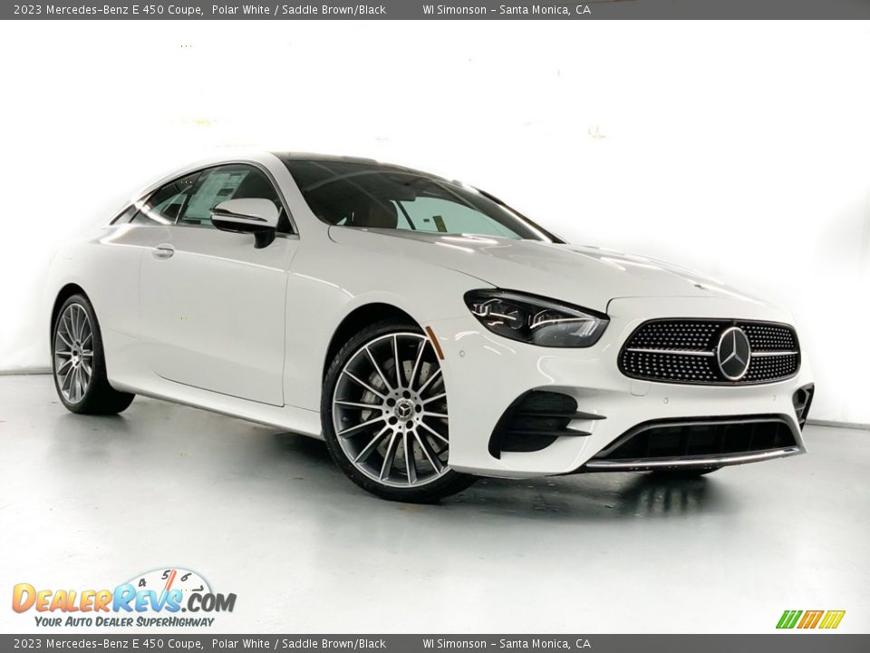 Polar White 2023 Mercedes-Benz E 450 Coupe Photo #2