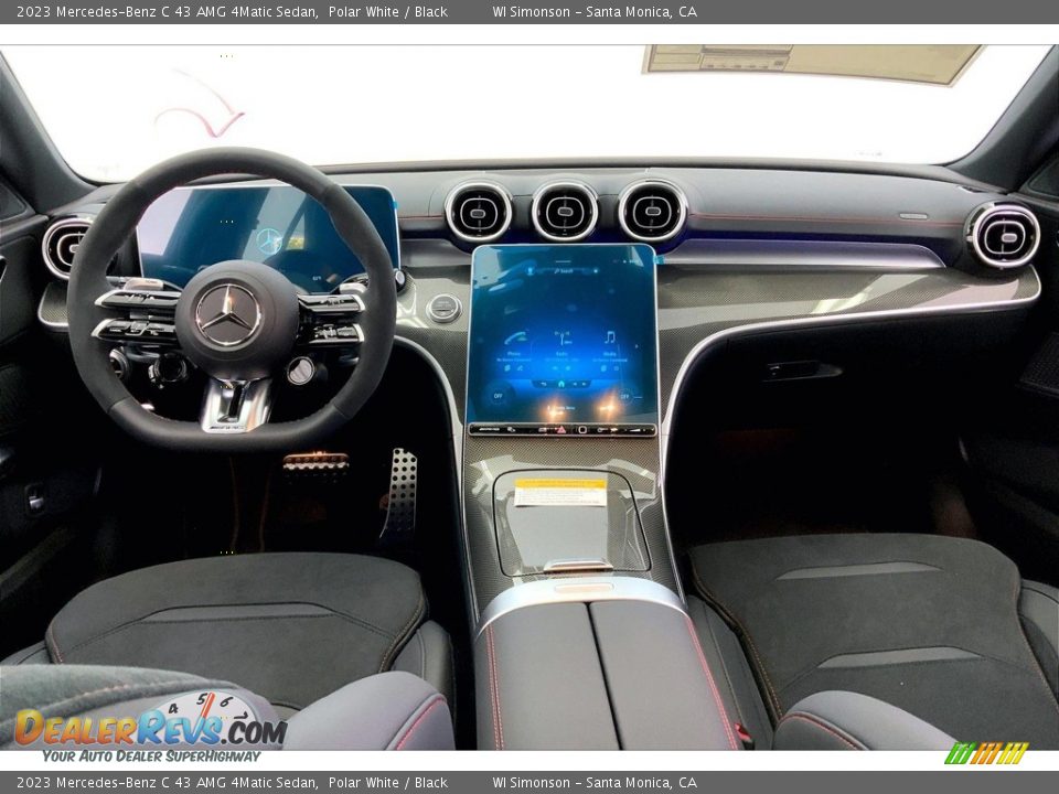 Dashboard of 2023 Mercedes-Benz C 43 AMG 4Matic Sedan Photo #6